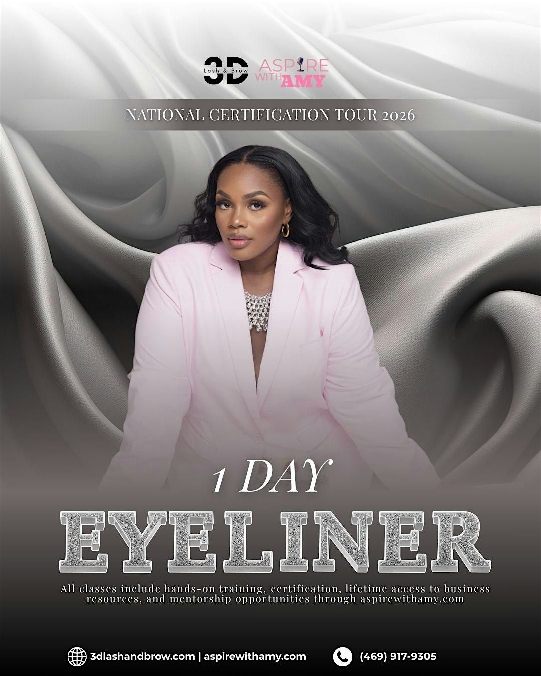 EYELINER CERTIFICATION – DALLAS, TX (JAN 18, 2026), 18 January | Event in Dallas | AllEvents