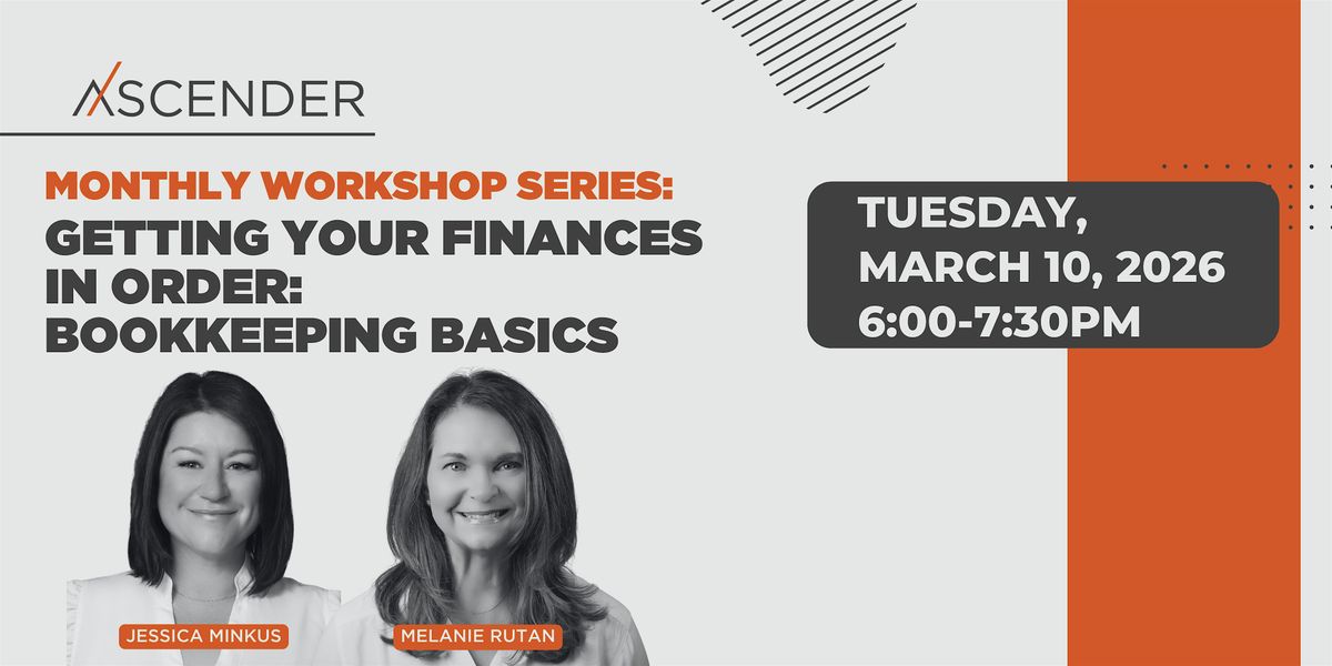 Getting your Finances in Order: Bookkeeping Basics, 10 March | Event in Pittsburgh | AllEvents