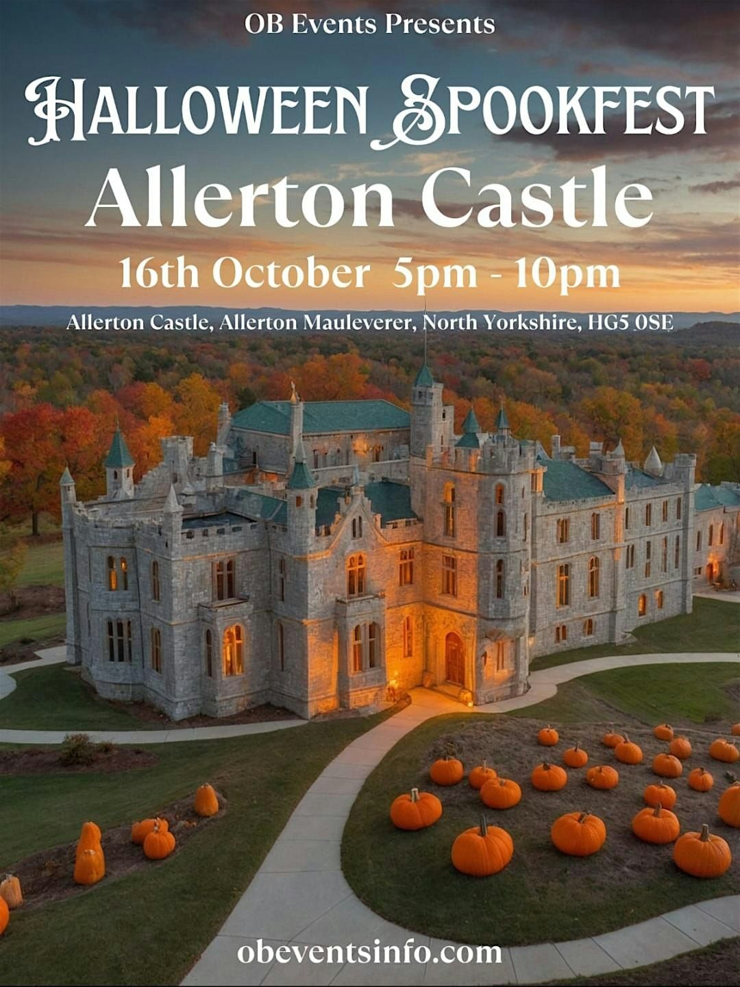 Allerton Castle Autumn Artisan Fayre & Spookfest, 16 October | Event in Allerton Mauleverer | AllEvents
