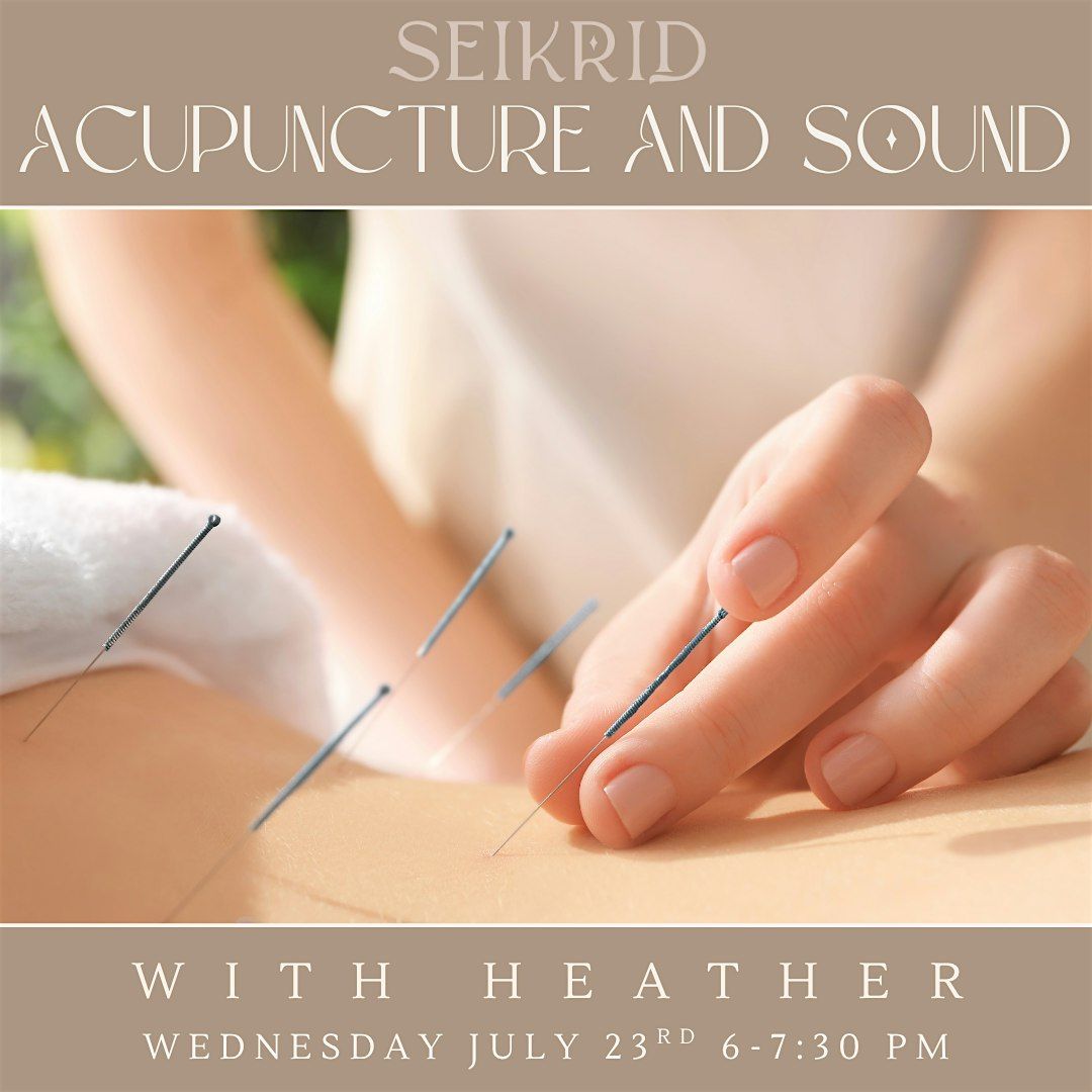 Acupunture and Sound | Event in Sandwich | AllEvents