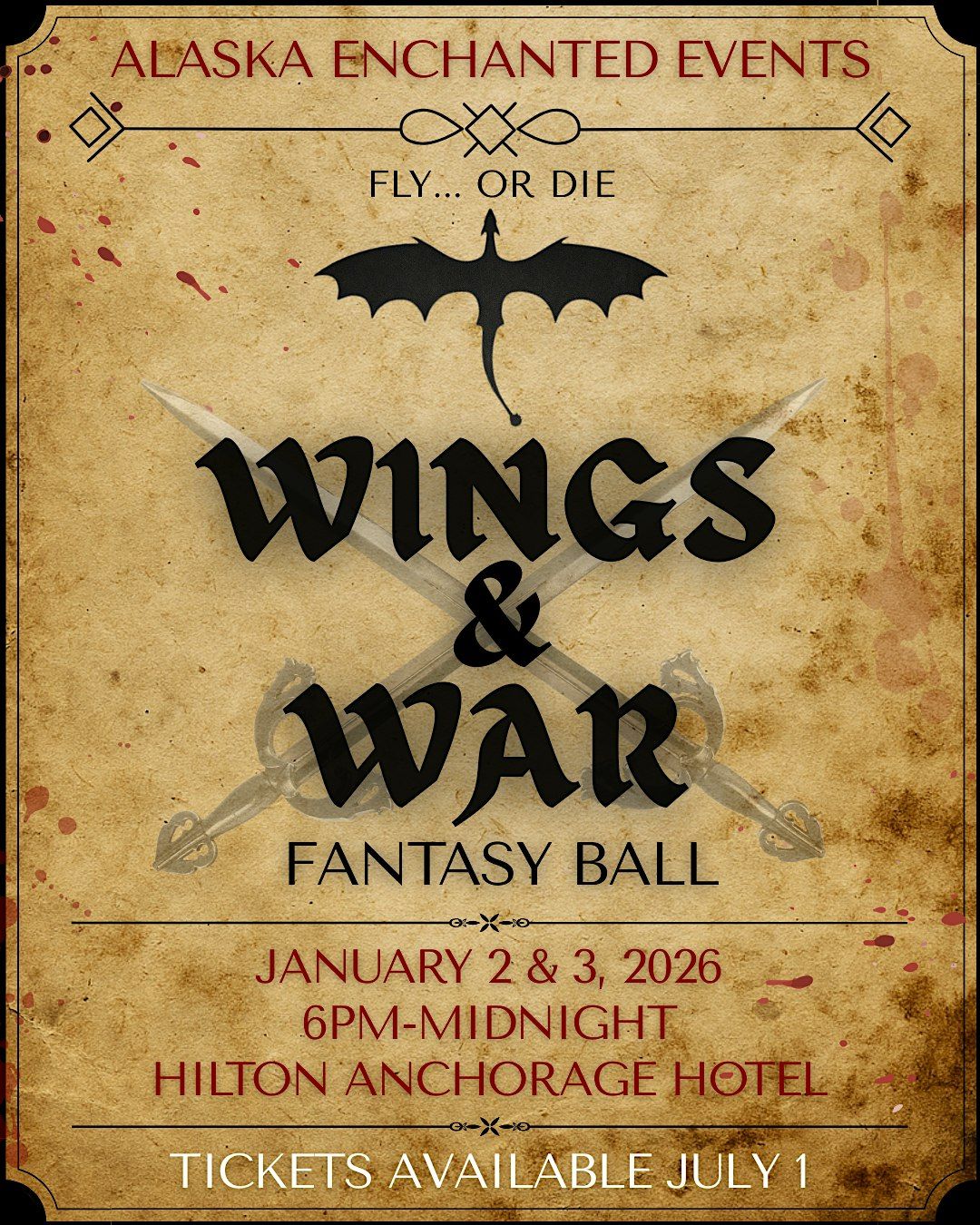 2026 Wings & War Ball, 2 January | Event in Anchorage | AllEvents