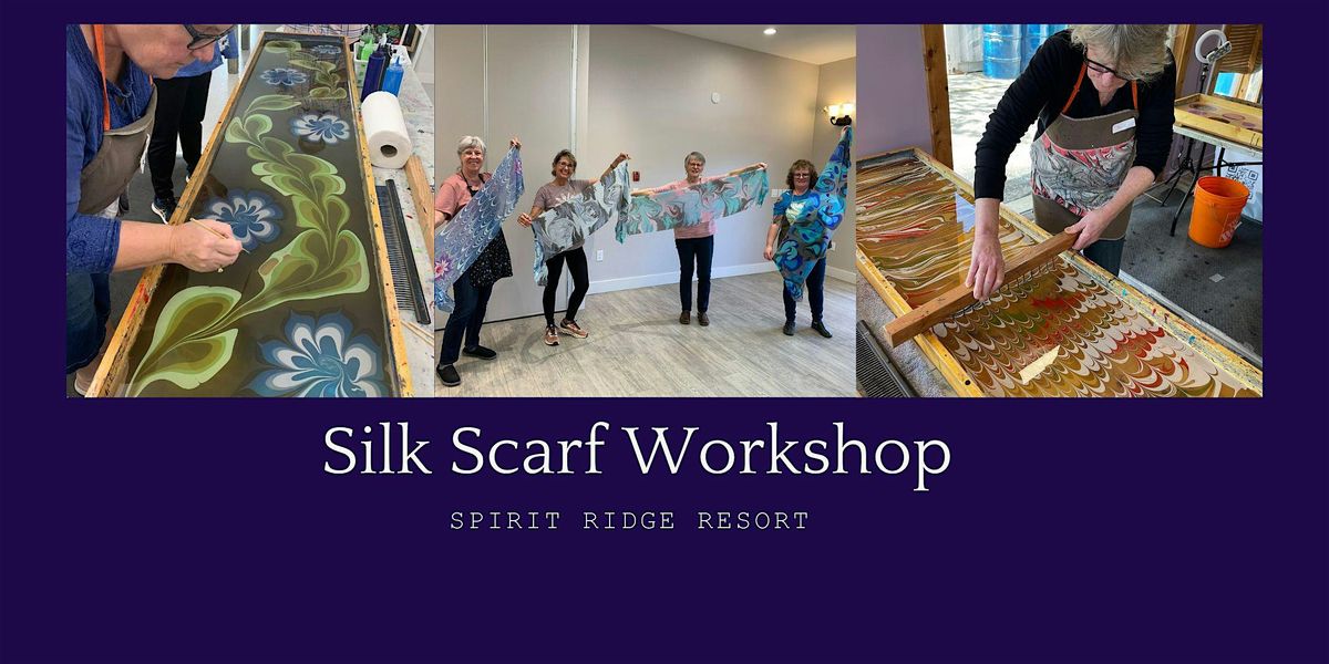 Create a Silk Scarf, Water Marbling Workshop - OSOYOOS, 4 January | Event in Osoyoos | AllEvents