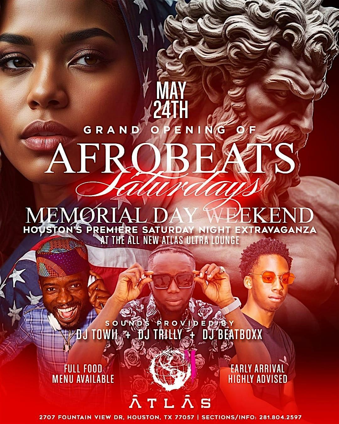 AFROBEATS SATURDAYS -  Houston's Premiere Saturday Night Extravaganza | Event in Houston | AllEvents