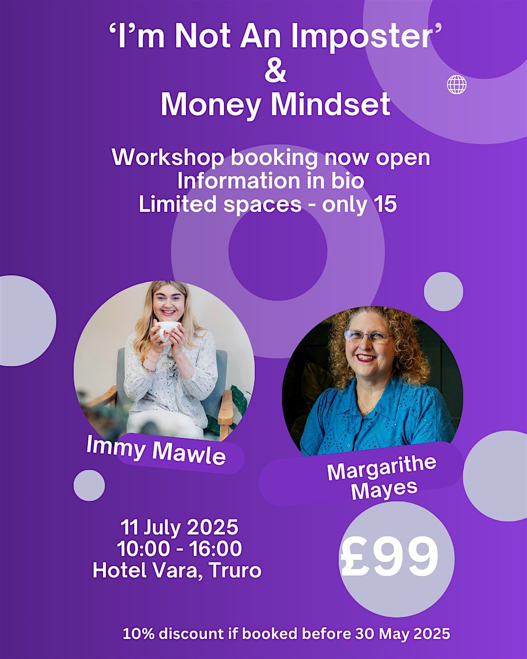 'I'm No Imposter' & Money Mindset Workshop, 14 November | Event in Truro | AllEvents