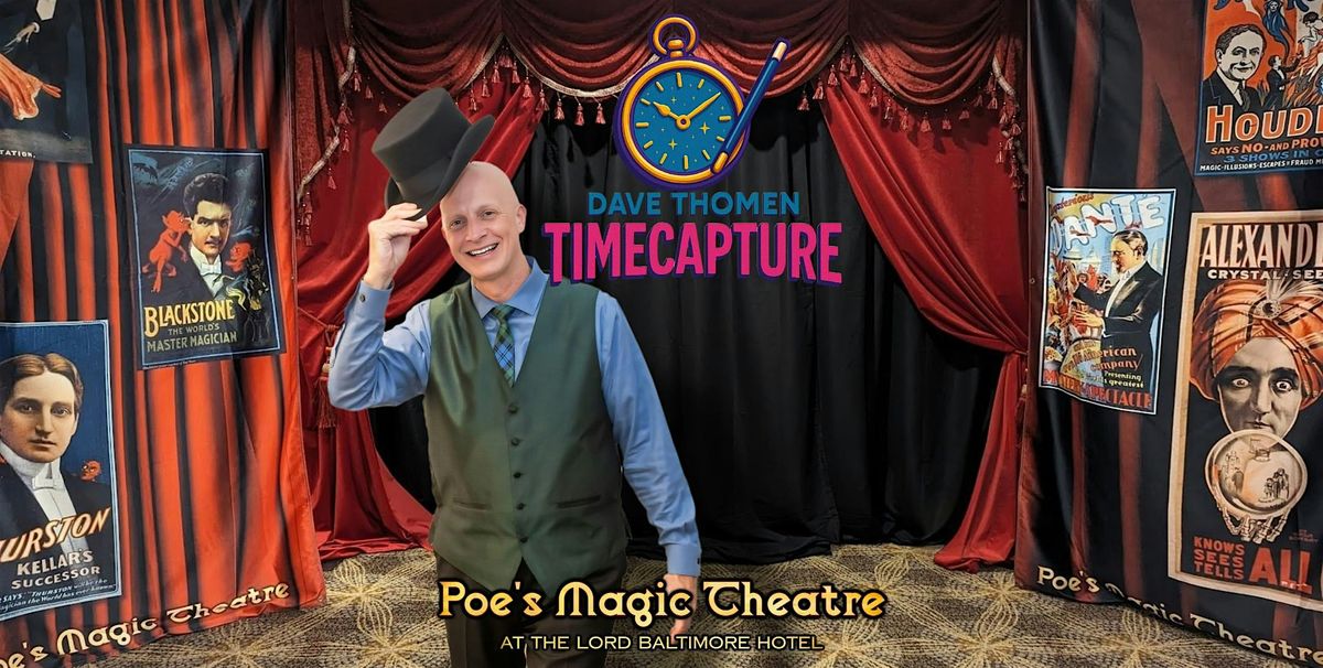 TimeCapture with Dave Thomen, 9 August | Event in Baltimore | AllEvents