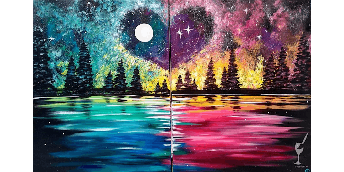 Cosmic Romance - Paint and Sip in San Antonio | Classpop!™, 23 August | Event in San Antonio | AllEvents