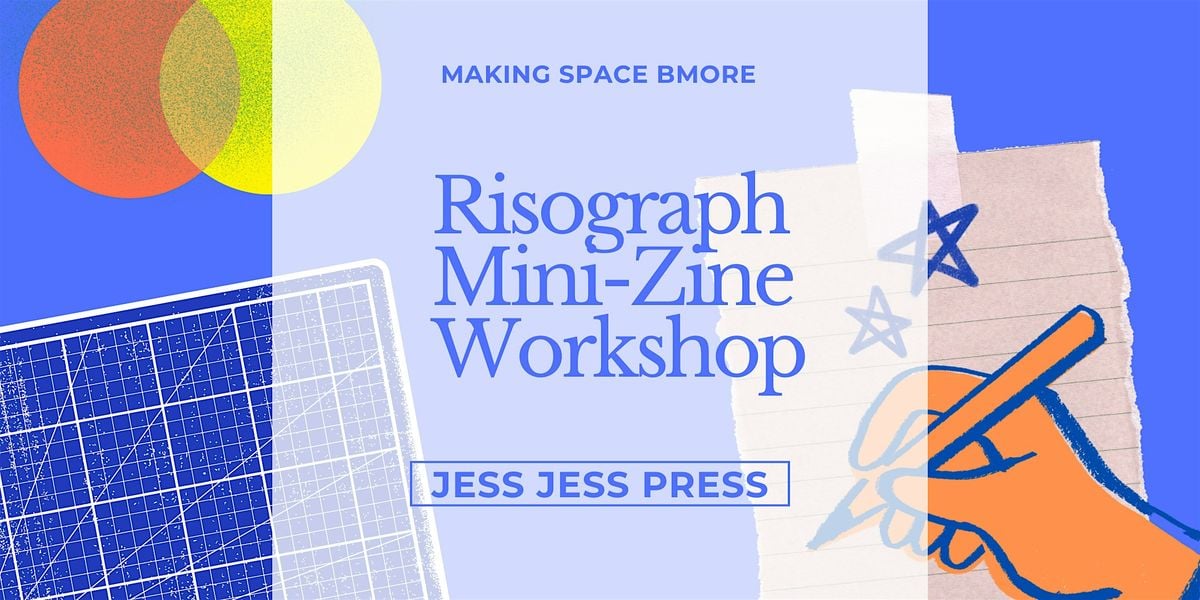 Risograph Mini-Zine Workshop, 8 August | Event in Baltimore | AllEvents