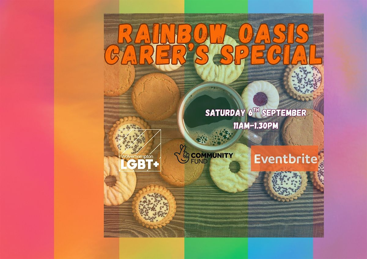 Rainbow Oasis - Hate Crime Awareness Week Special!, 18 October | Event in Wolverhampton | AllEvents