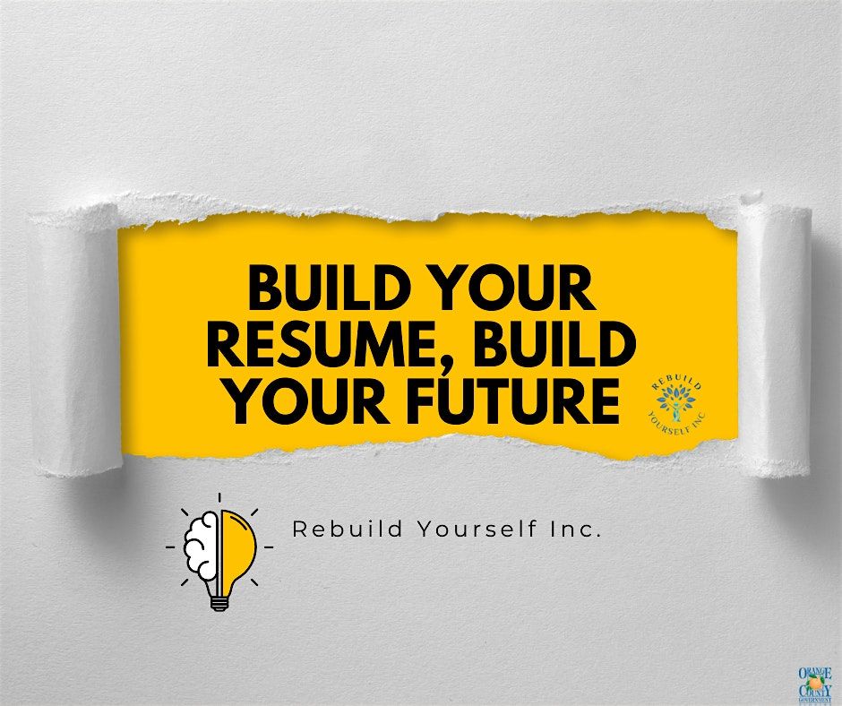 Build Your Resume, Build Your Future, 21 October | Event in Orlando | AllEvents