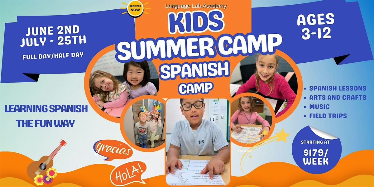 Spanish Summer Camp (Ages 3-12), 2 June | Event in Frisco | AllEvents