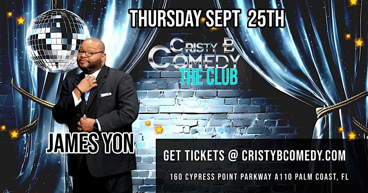 Friday Night Comedy with James Yon-8:30pm, 5 September | Event in Palm Coast | AllEvents