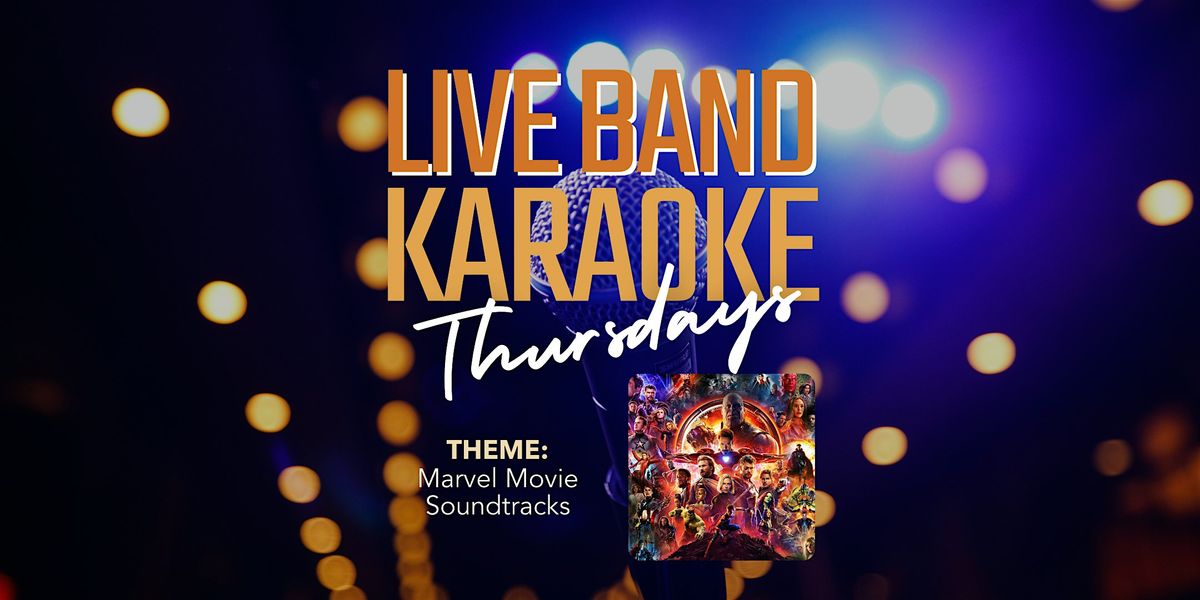 Live Band Karaoke -  Marvel Movie Soundtracks, 5 June | Event in Grapevine | AllEvents