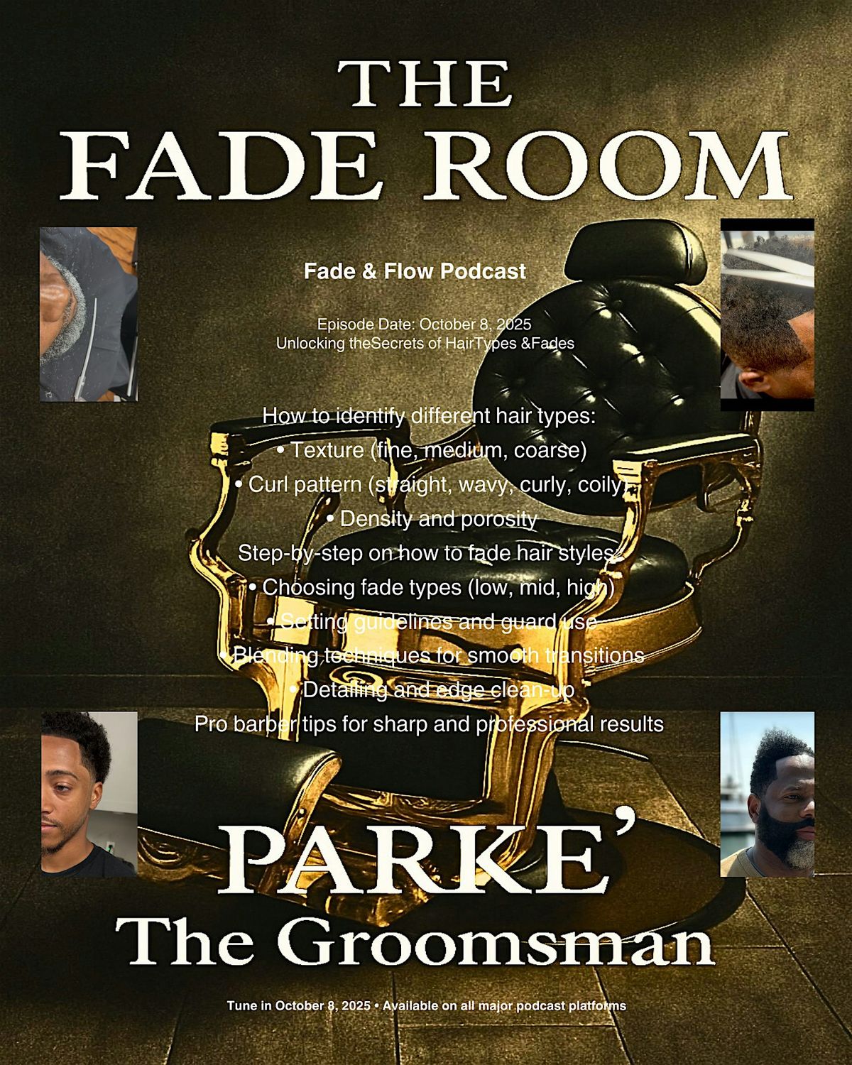 The Fade Room: Unlocking the Secrets of Hair Types & Fades, 29 October | Event in Baltimore | AllEvents