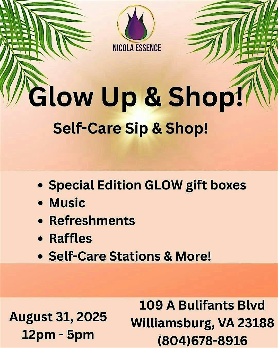 Glow Up & Shop, 31 August | Event in Williamsburg | AllEvents