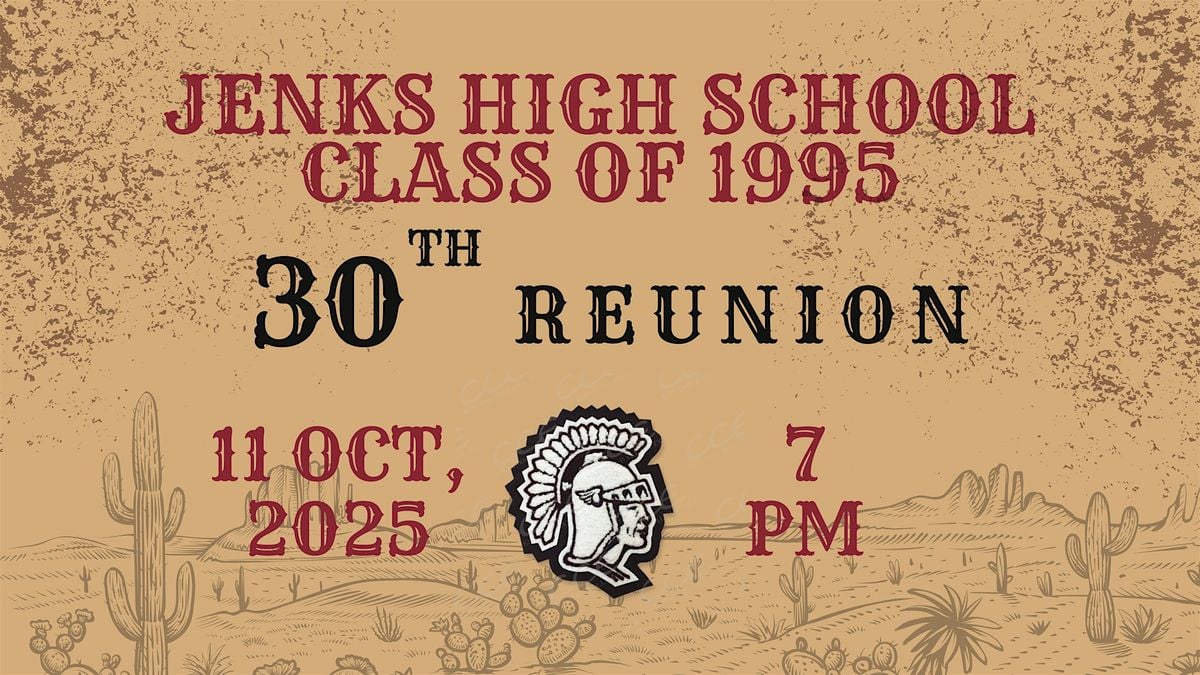 Jenks High School Class of 1995 30th Reunion Dinner and Dance, 11 October | Event in Tulsa | AllEvents