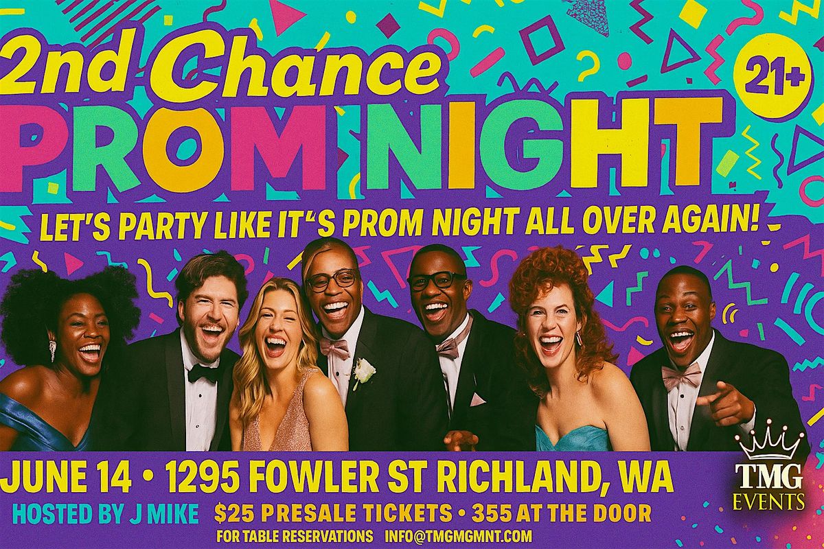 2nd Chance Prom Night, 22 June | Event in Richland | AllEvents