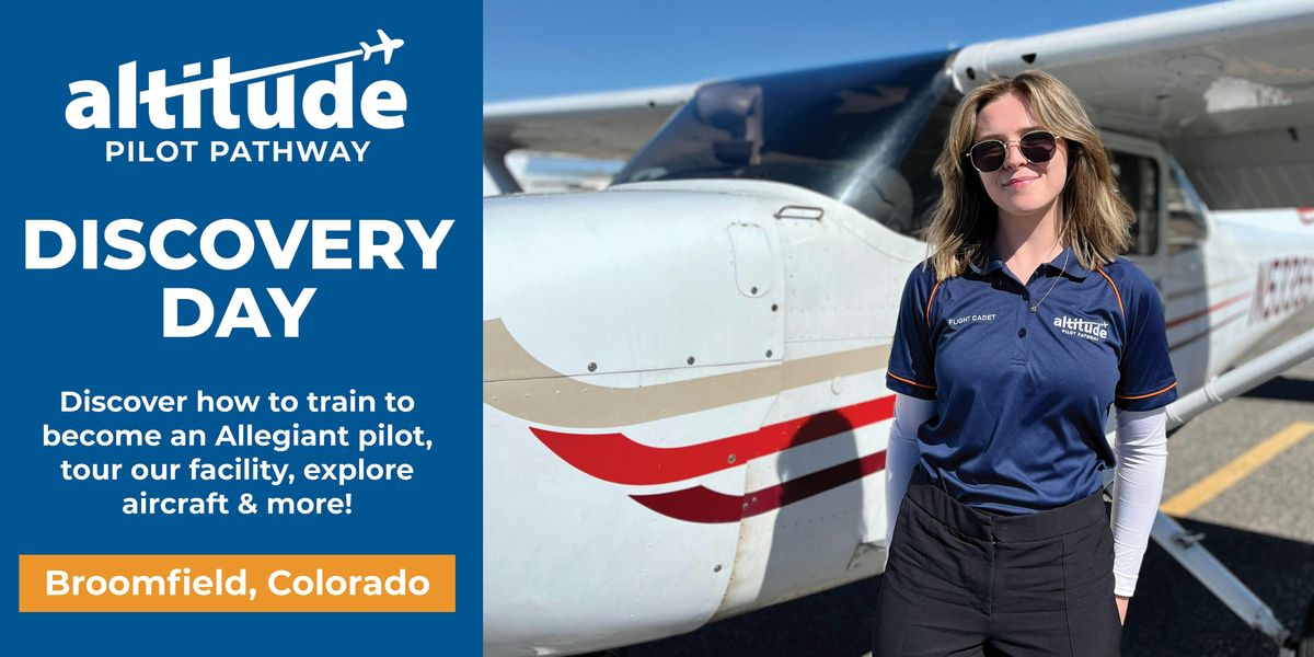 Altitude Pilot Pathway Discovery Day, 26 June | Event in Broomfield | AllEvents