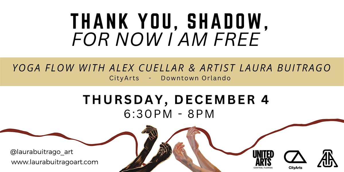 Yoga Flow with Alex Cuellar & Artist Laura Buitrago, 4 December | Event in Orlando | AllEvents