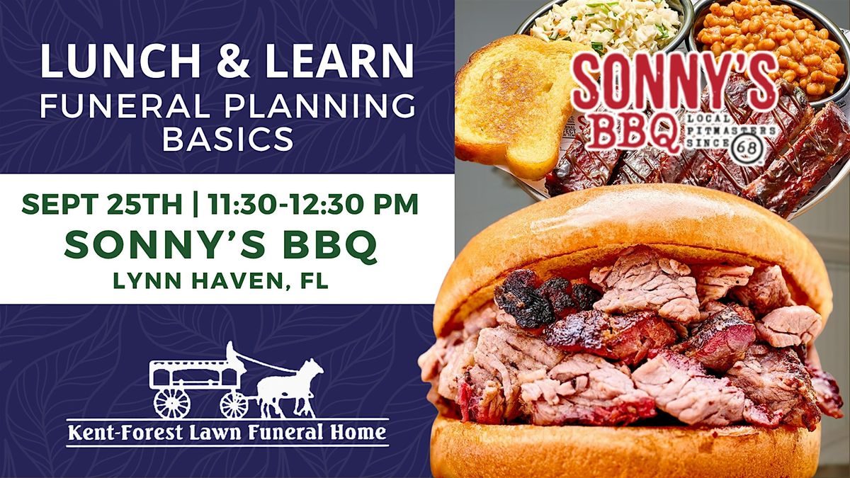 Lunch & Learn | Funeral Planning Basics, 25 September | Event in Lynn Haven | AllEvents