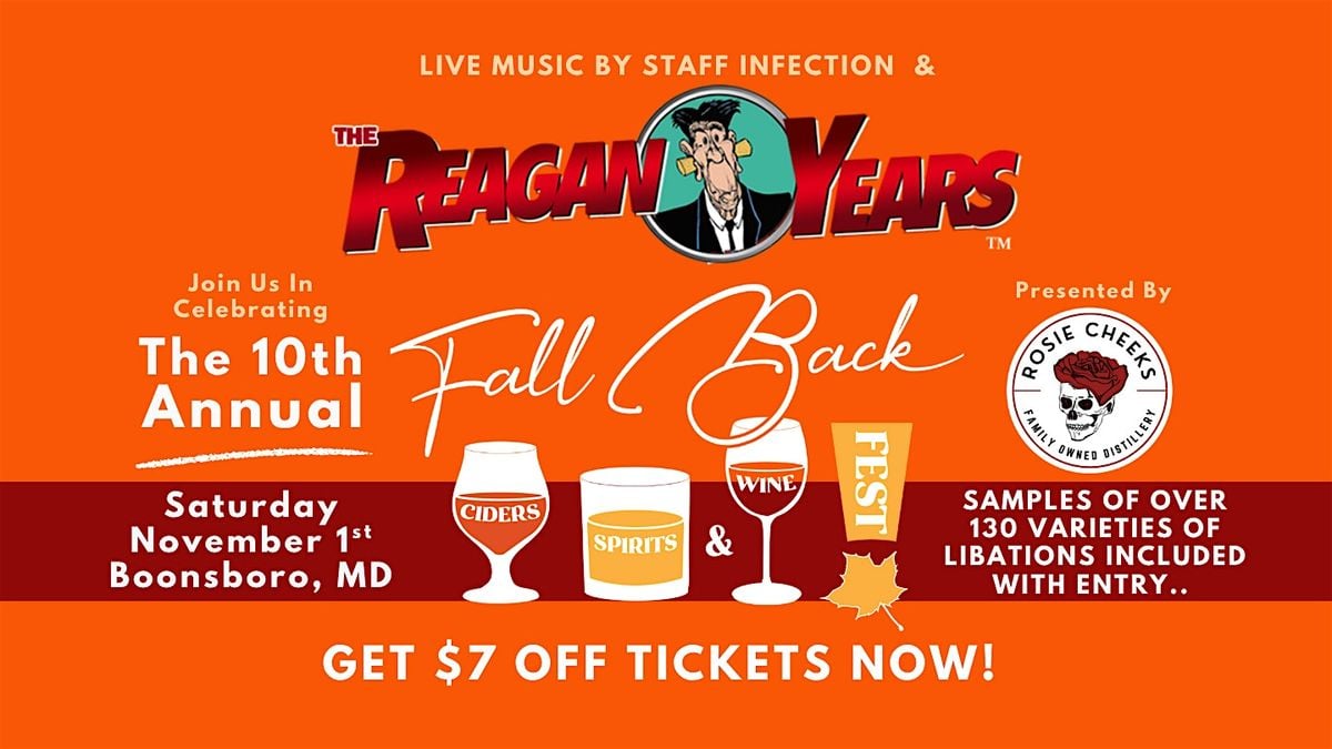 Fall Back Ciders, Spirits & Wine Fest 2025, 1 November | Event in Boonsboro | AllEvents
