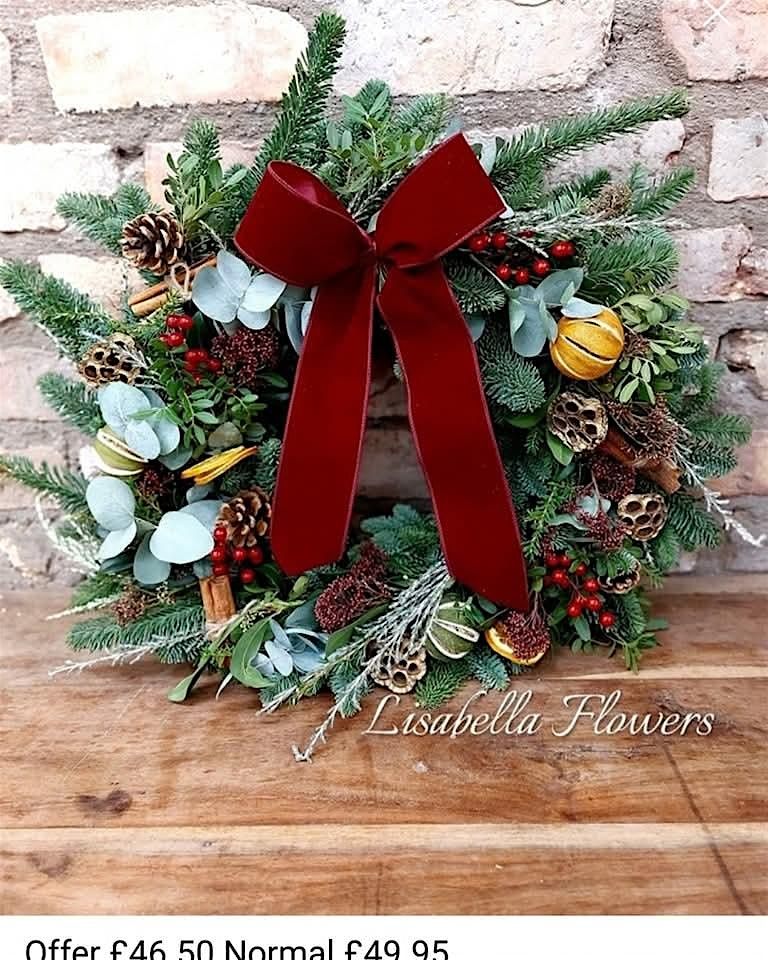 Christmas wreath making workshop, 20 November | Event in Carrickfergus | AllEvents