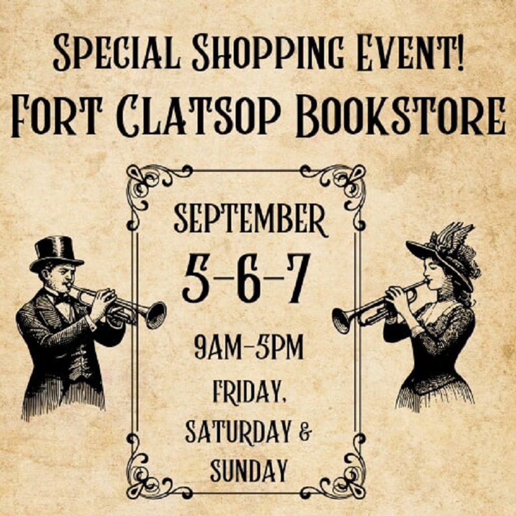 Fort Clatsop Bookstore Rummage Sale, 6 September | Event in Astoria | AllEvents