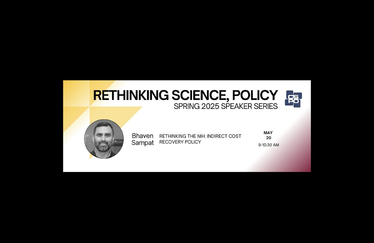 Rethinking the NIH: Indirect Cost Recovery Policy, 20 May | Event in Washington | AllEvents