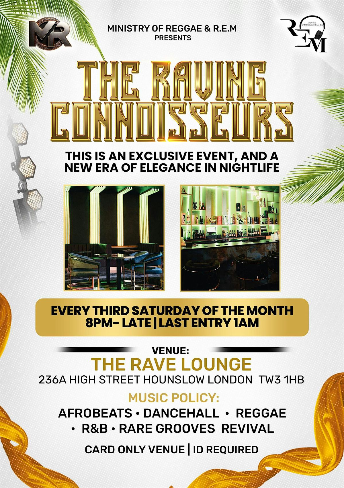 The Raving Connoisseurs, 20 December | Event in Hounslow | AllEvents
