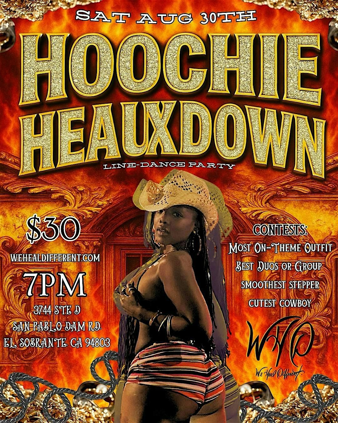 HOOCHIE HEAUXDOWN RODEO & LINE DANCE PARTY, 25 October | Event in El Sobrante | AllEvents