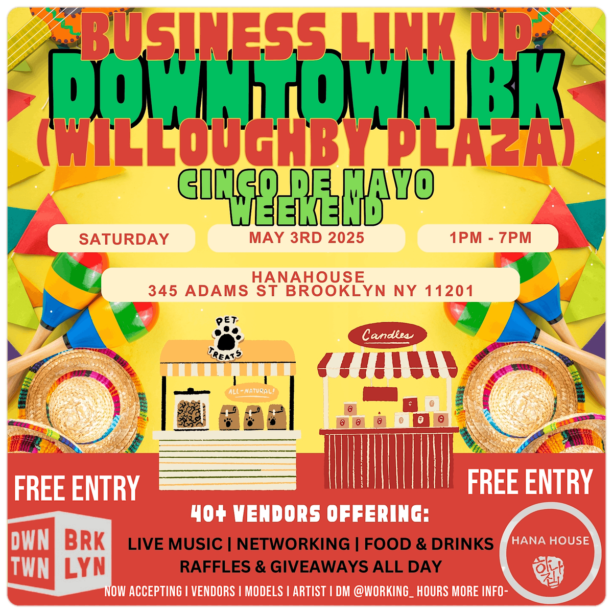 POPUP SHOP MARKET ( BUSINESS LINK UP ), 3 May | Event in Brooklyn | AllEvents