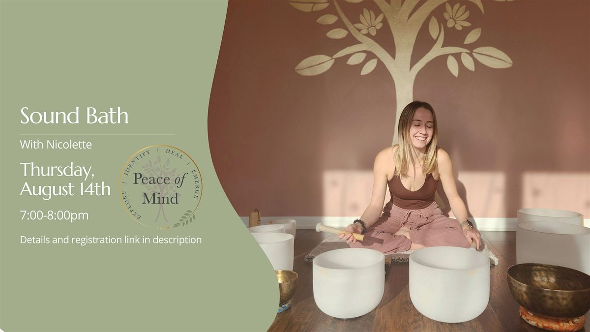 Sound Bath, 14 August | Event in Berkeley Heights | AllEvents