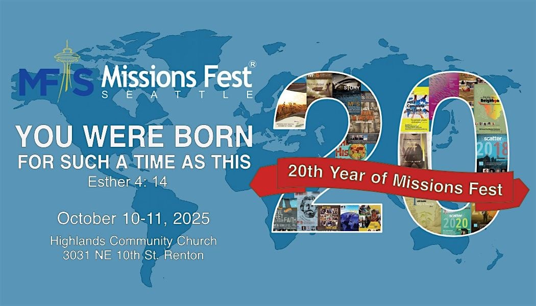 Missions Fest Seattle 2025 Free Conference - October 10 & 11, 10 October | Event in Renton | AllEvents