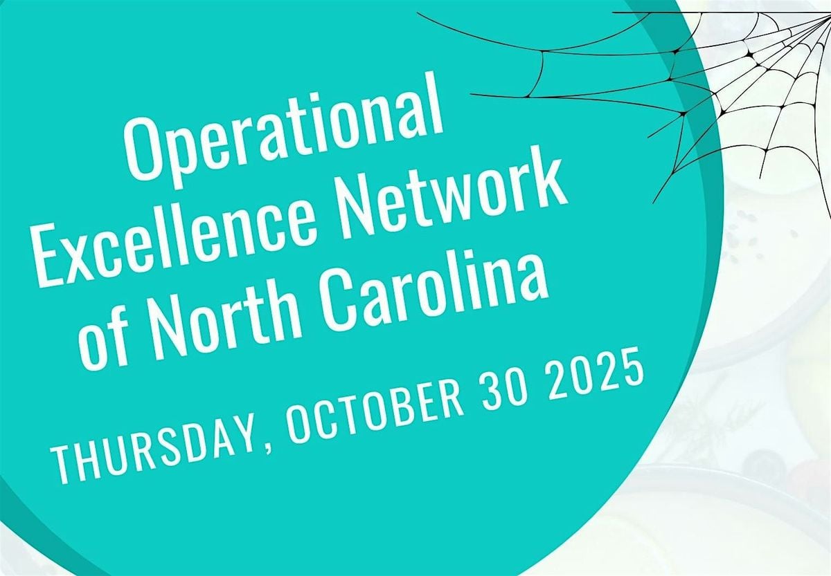 Operational Excellence Networking Event, 30 October | Event in Durham | AllEvents