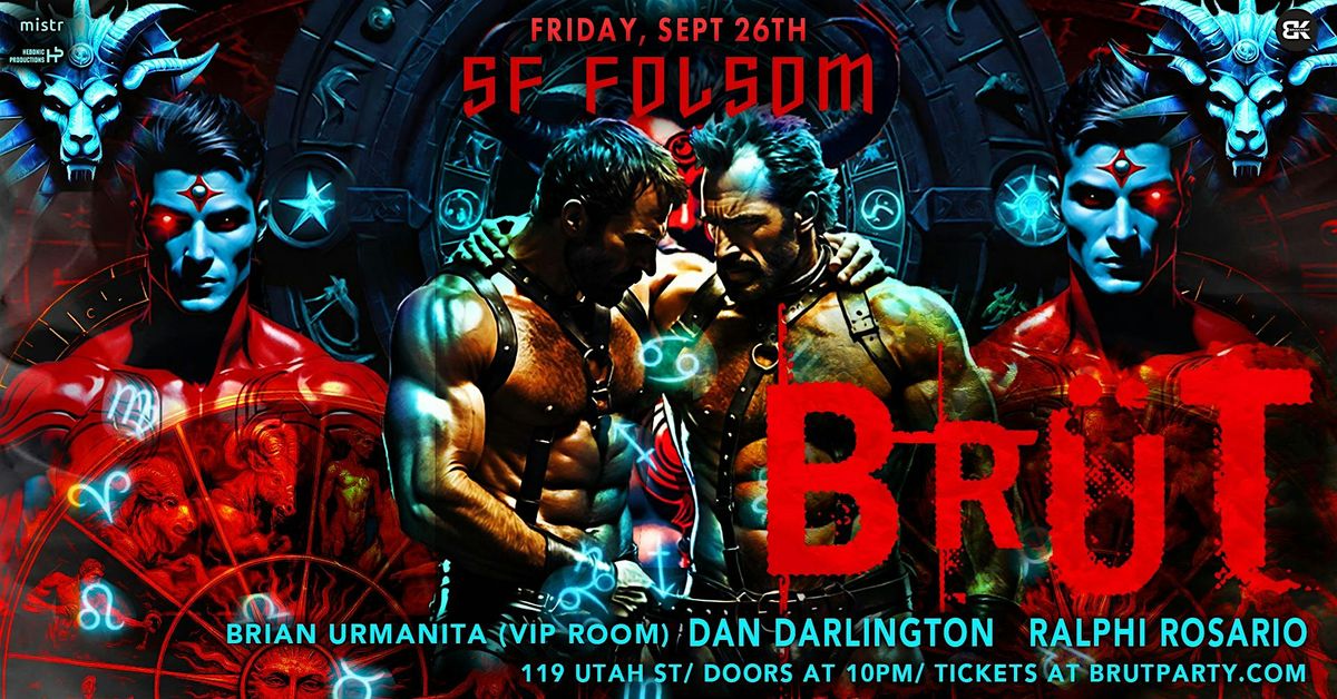 BRÜT SF -  FOLSOM 2025, 26 September | Event in San Francisco | AllEvents