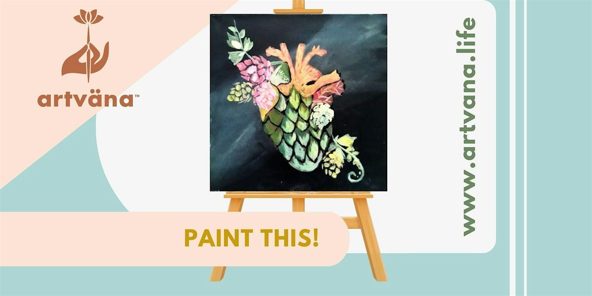 Artvana Paint & Sip at Cup of Swords Tavern Olympia August 2025, 6 August | Event in Olympia | AllEvents