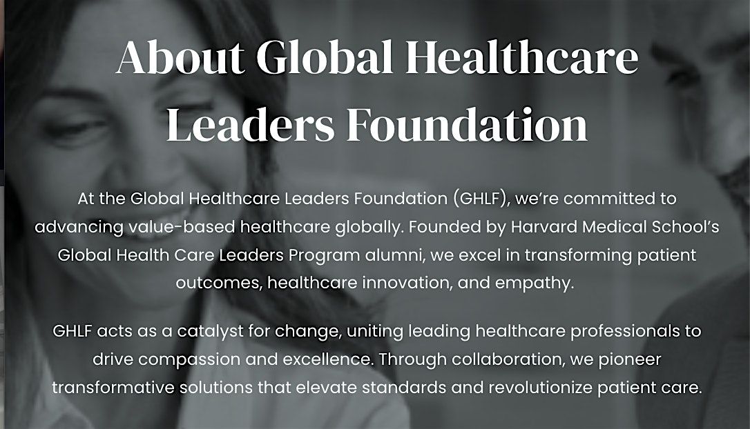2nd Annual Global Healthcare Leaders Foundation Gala, 14 May | Event in Boston | AllEvents