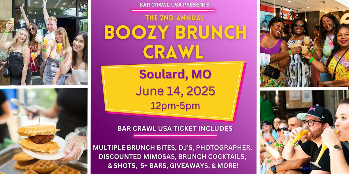 Soulard Boozy Brunch Crawl: 2nd Annual, 14 June | Event in St. Louis | AllEvents
