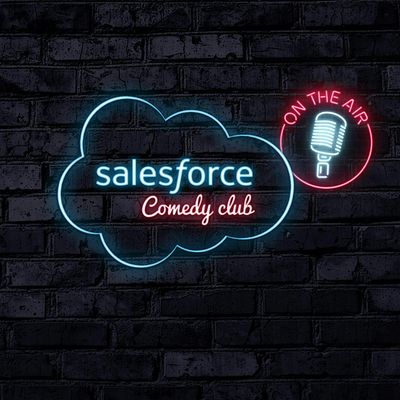 Salesforce Comedy Club logo