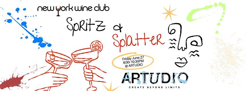 Spritz & Splatter, 27 June | Event in Brooklyn | AllEvents