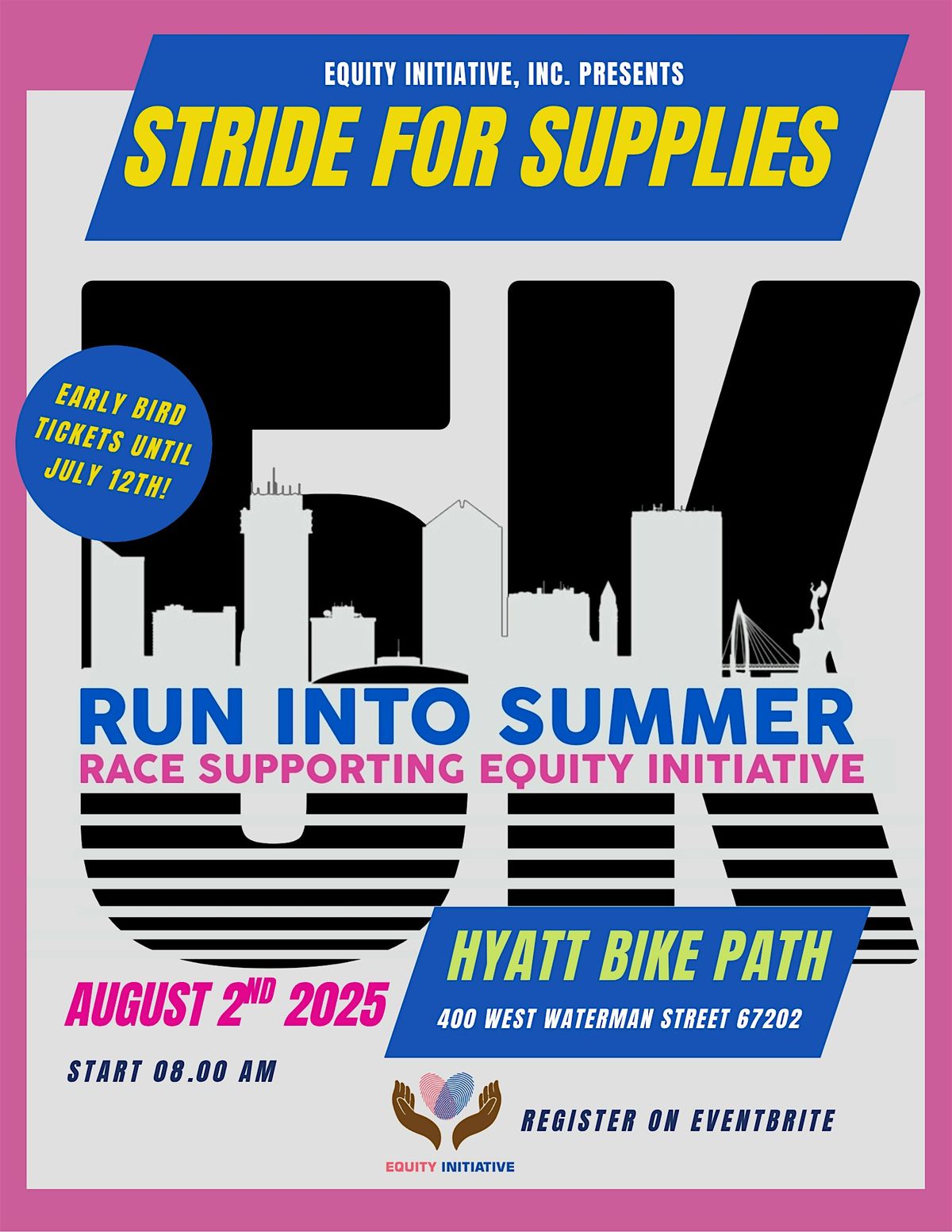 Run Into Summer 5K                                    (Stride for Supplies), 2 August | Event in Wichita | AllEvents