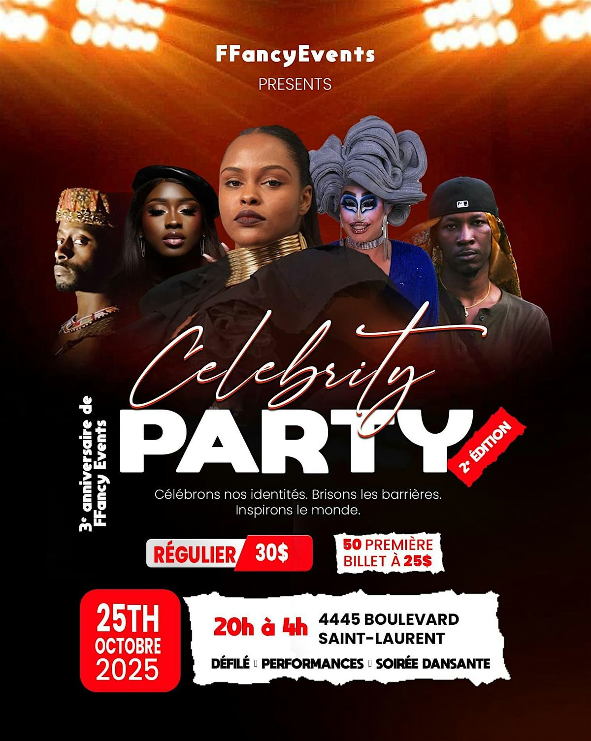 Celebrity Party – 2ᵉ édition, 25 October | Event in Montréal | AllEvents
