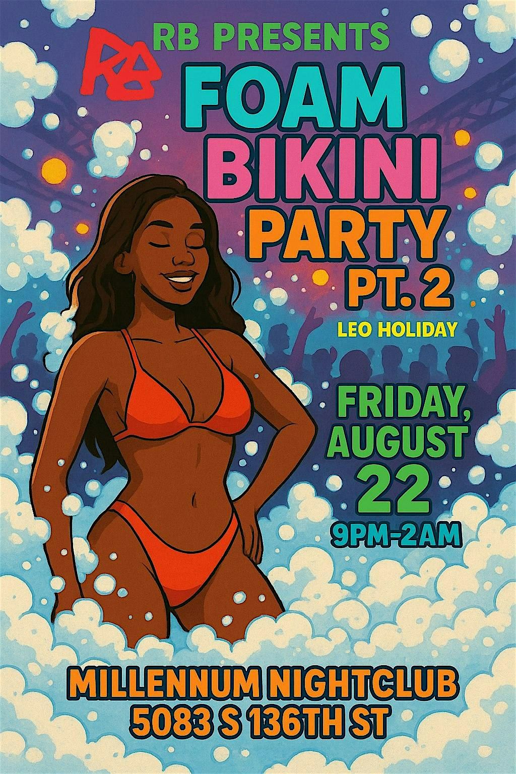 Foam Bikini Party 2, 22 August | Event in Omaha | AllEvents