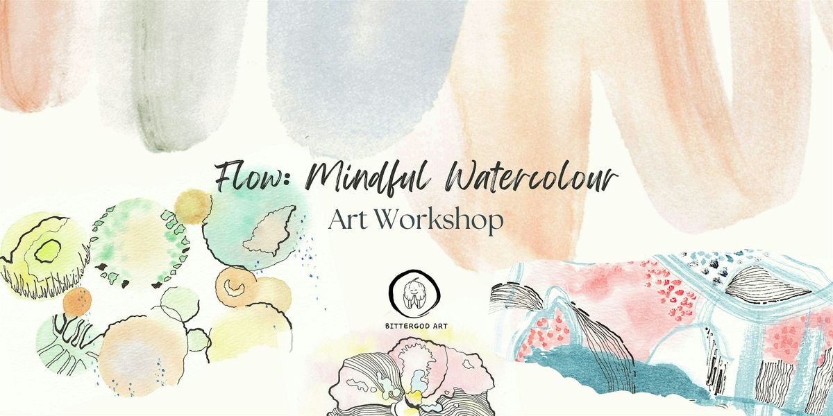 Flow: Mindful Watercolour Art Workshop, 25 October | Event in Tampines | AllEvents