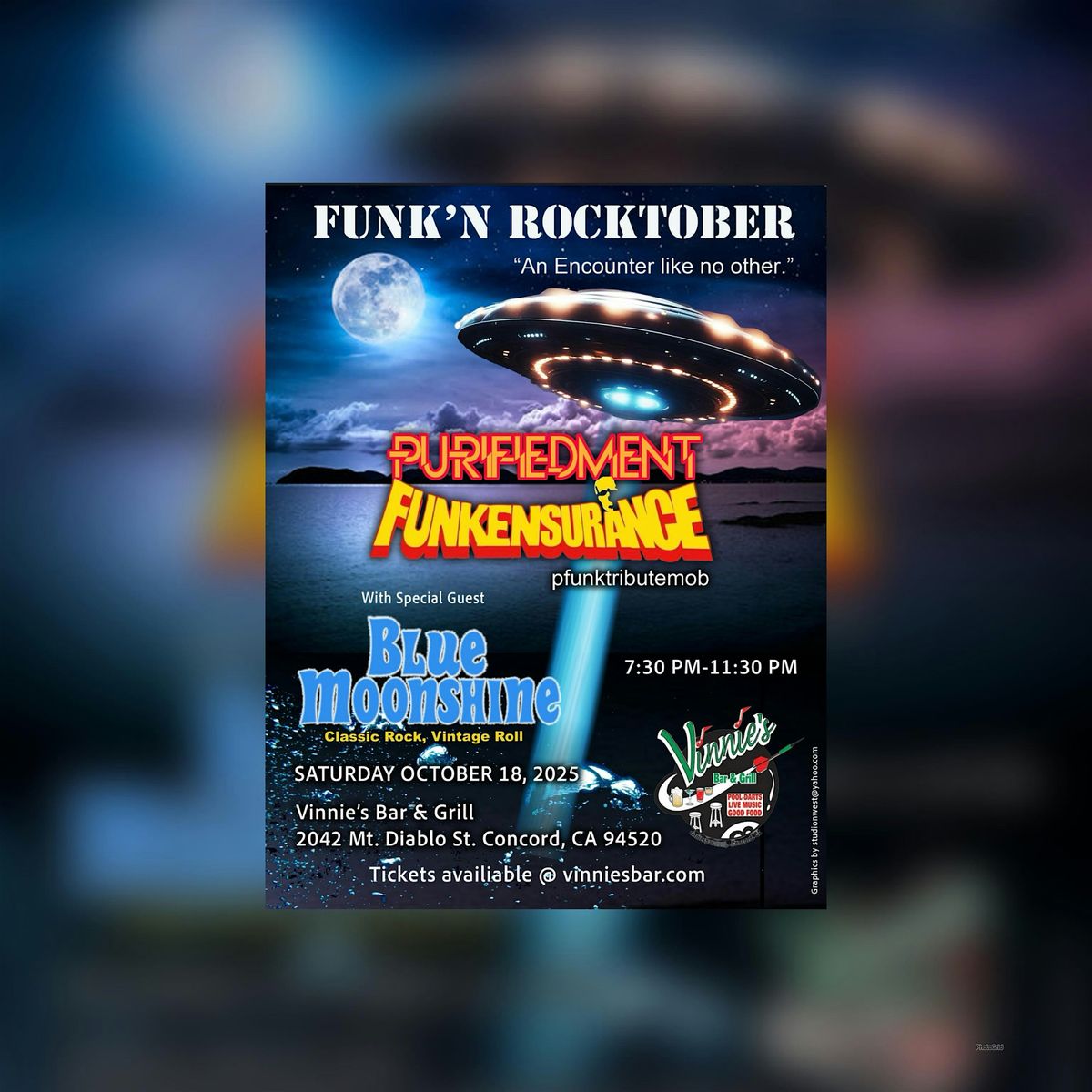 FUNK’N ROCKTOBER, 18 October | Event in Concord | AllEvents