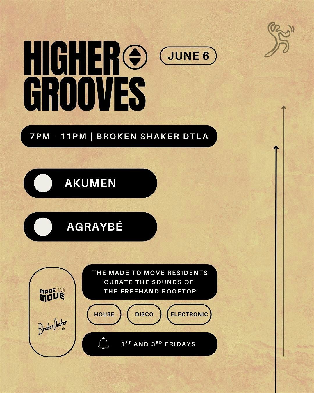 Higher Grooves Rooftop Party, 6 June | Event in Los Angeles | AllEvents