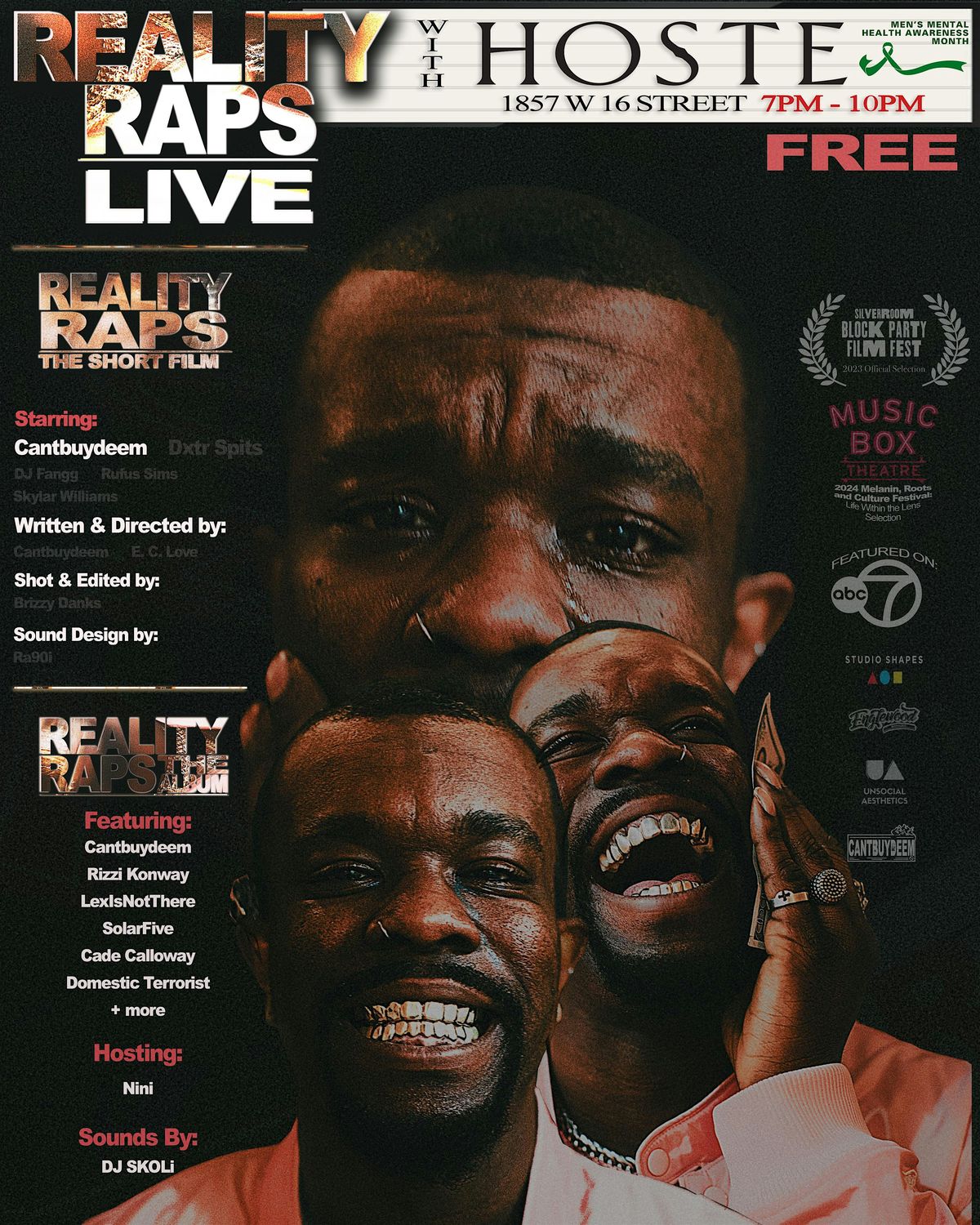 Reality Raps Live, 5 June | Event in Chicago | AllEvents