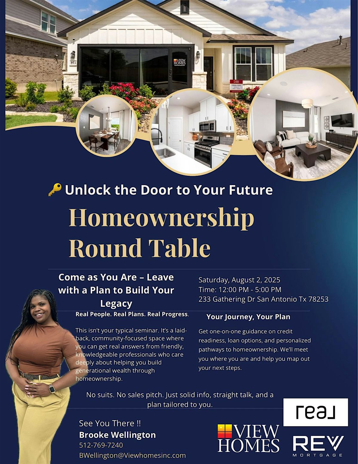 Unlock The Door to Your Future | Homeownership Roundtable, 2 August | Event in San Antonio | AllEvents