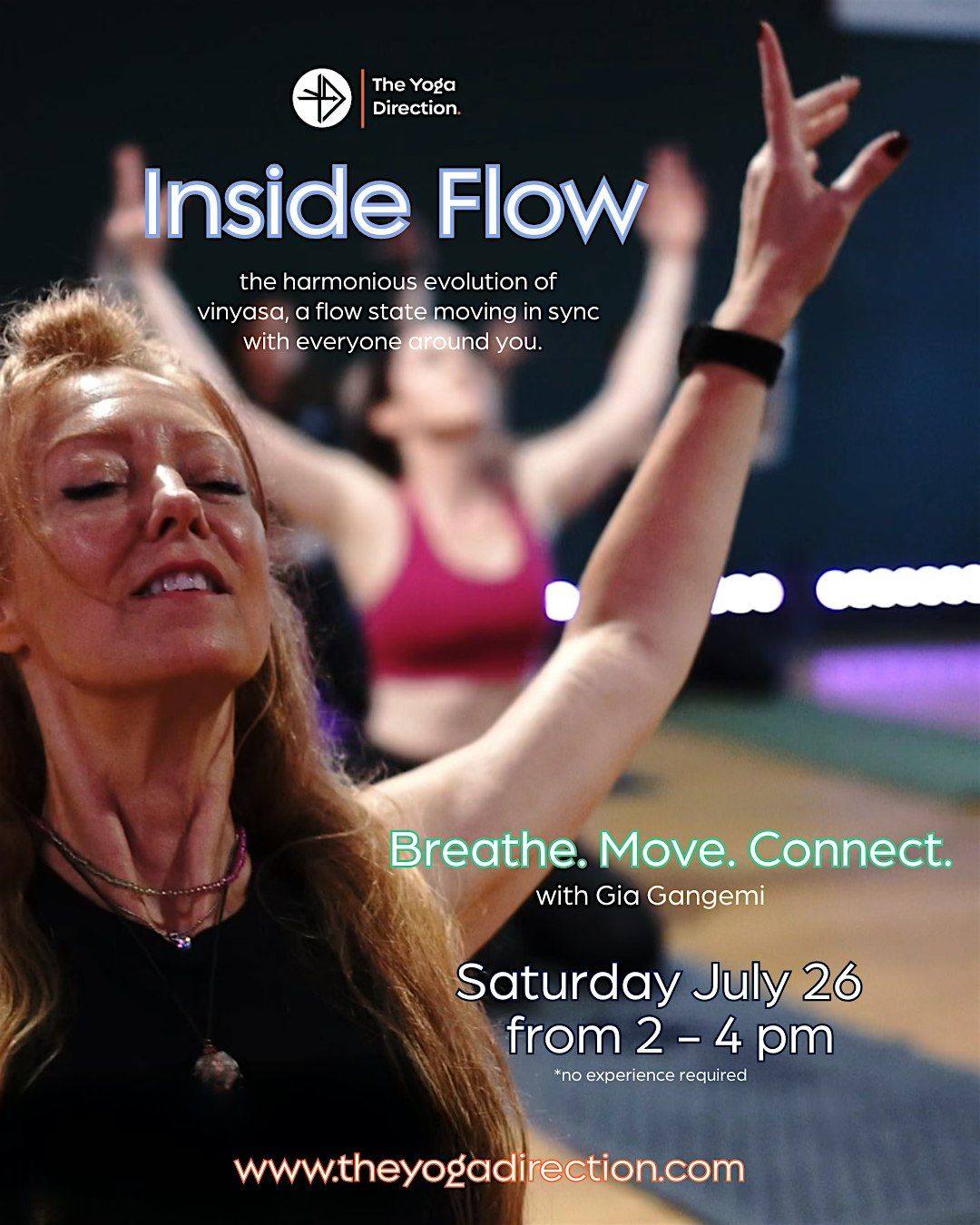 Inside Flow: the harmonious evolution of vinyasa., 26 July | Event in Fort Lauderdale | AllEvents