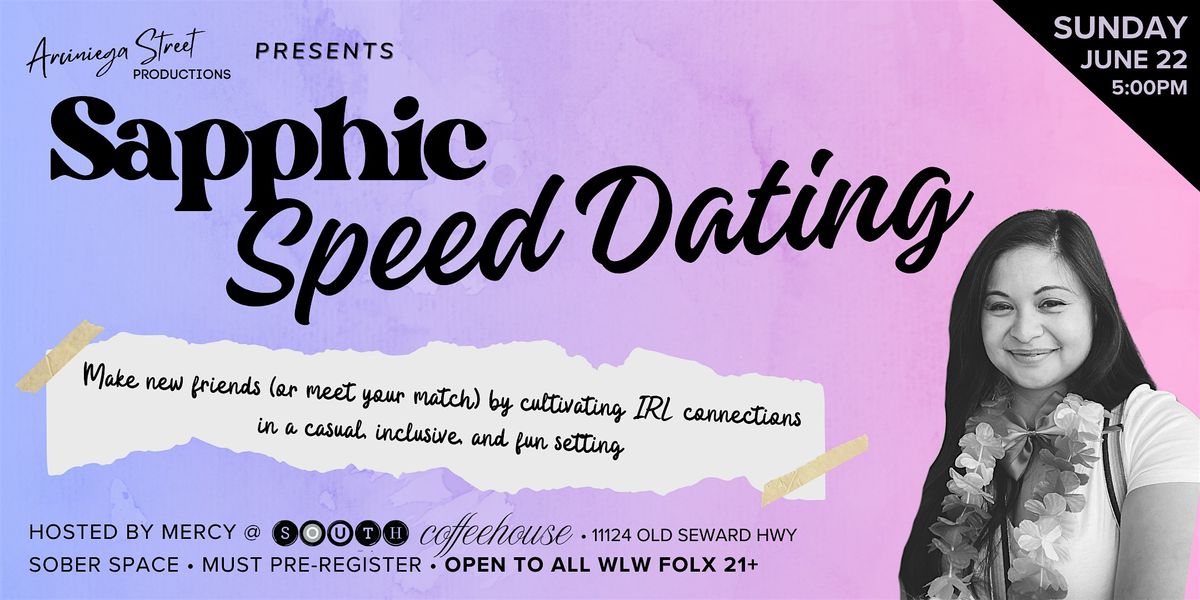 Sapphic Speed Dating, 22 June | Event in Anchorage | AllEvents