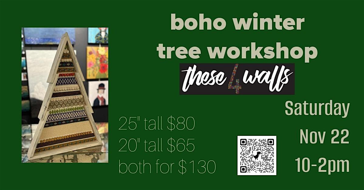 Boho Winter Tree Workshop, 22 November | Event in Quinte West | AllEvents